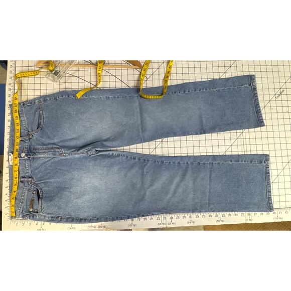 Calvin Klein Vintage 90s Bootcut Denim Blue Jeans Women 14 - Picture 9 of 9